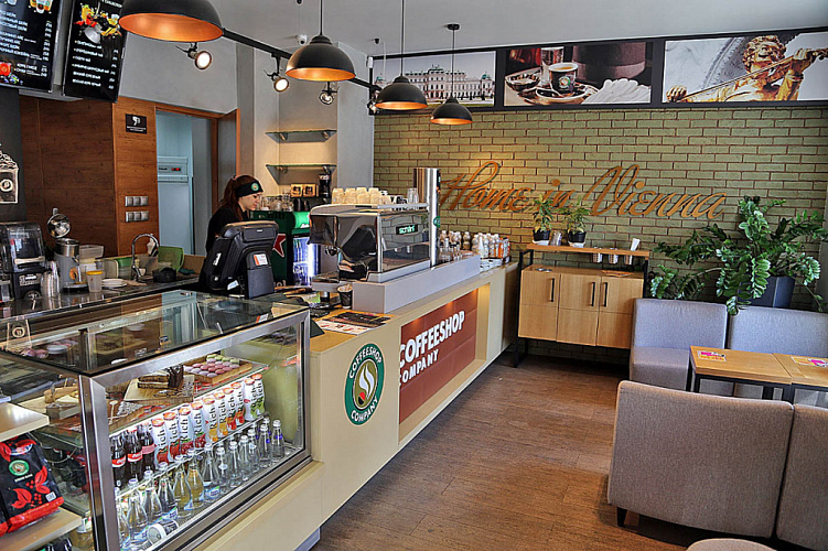 Coffeeshop Company, сеть венских кофеен - освещение рис.8